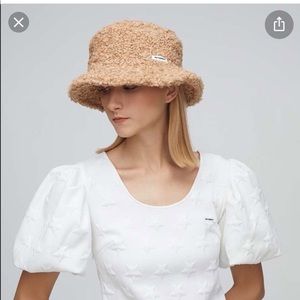 Fuzzy bucket hat